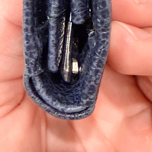 Longchamp Navy Blue Wallet Bi Fold - Picture 8 of 8